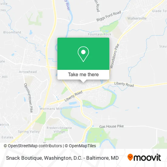 Snack Boutique map