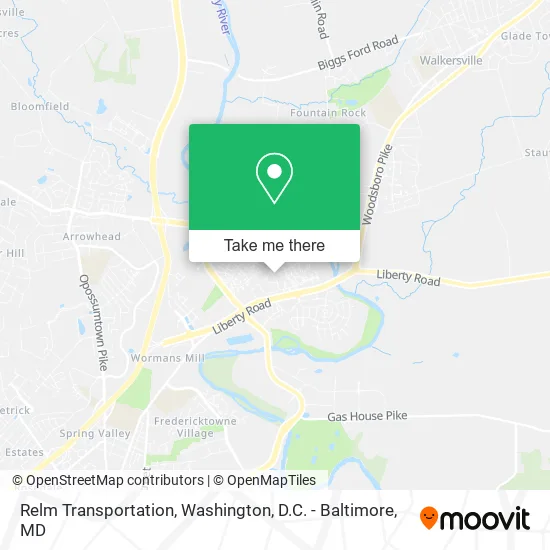Mapa de Relm Transportation