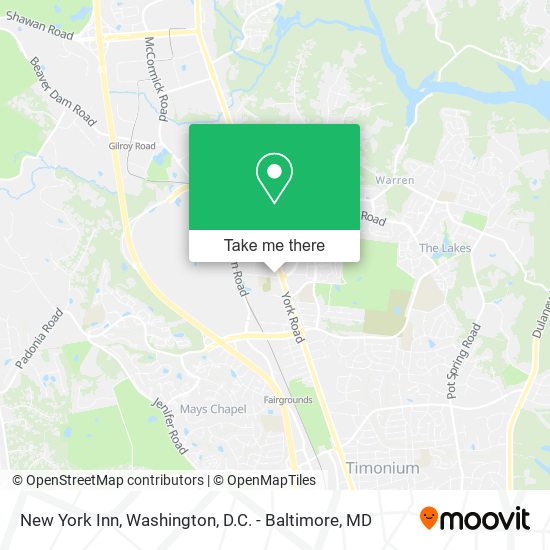 Mapa de New York Inn