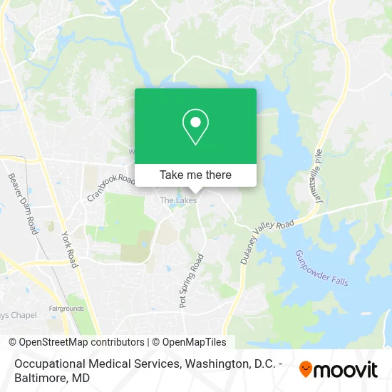 Occupational Medical Services map