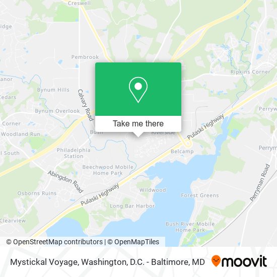 Mapa de Mystickal Voyage