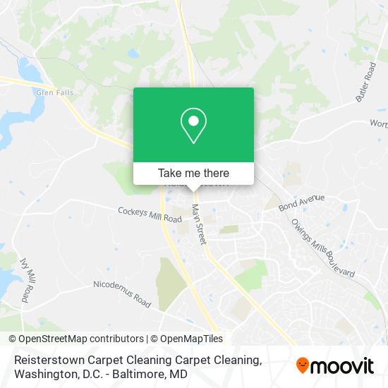 Mapa de Reisterstown Carpet Cleaning Carpet Cleaning