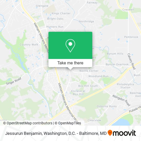 Jessurun Benjamin map