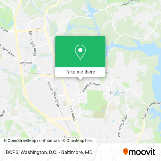 BCPS map