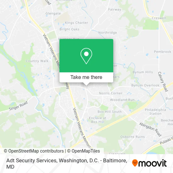 Adt Security Services map