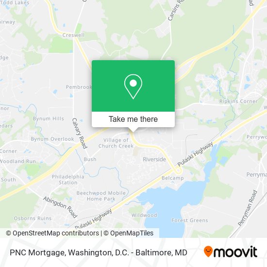 PNC Mortgage map
