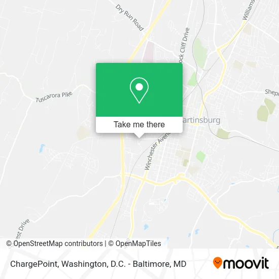 ChargePoint map