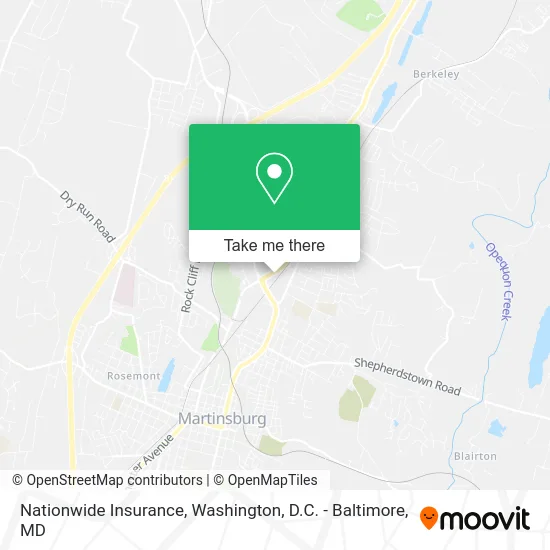 Nationwide Insurance map