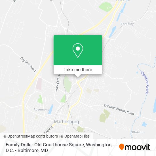 Family Dollar Old Courthouse Square map