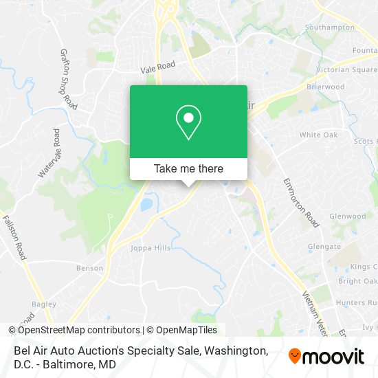 Mapa de Bel Air Auto Auction's Specialty Sale