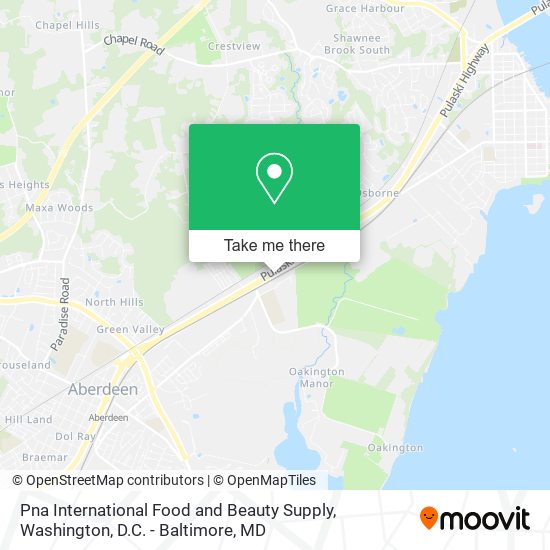 Pna International Food and Beauty Supply map