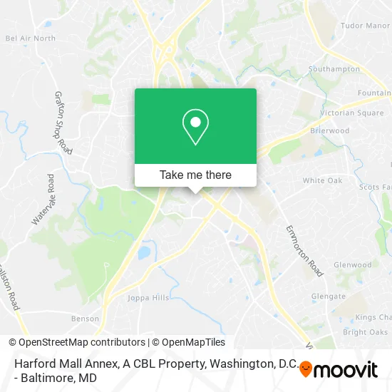 Mapa de Harford Mall Annex, A CBL Property