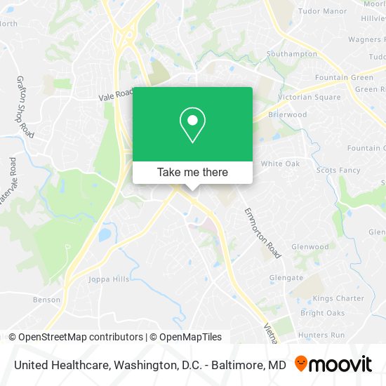 Mapa de United Healthcare
