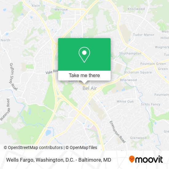 Wells Fargo map