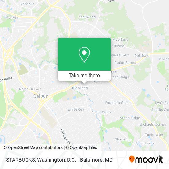 STARBUCKS map