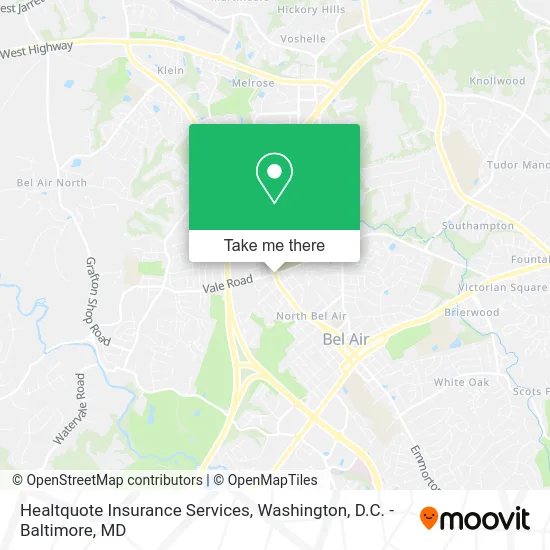 Healtquote Insurance Services map
