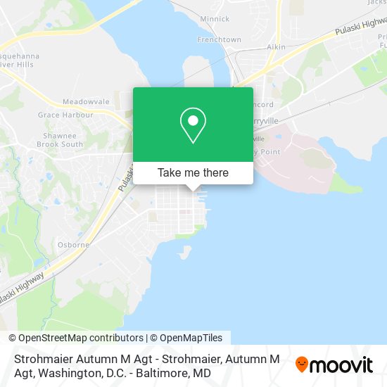 Strohmaier Autumn M Agt - Strohmaier, Autumn M Agt map