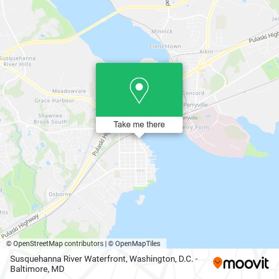 Susquehanna River Waterfront map