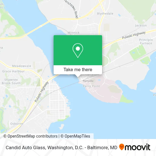 Candid Auto Glass map