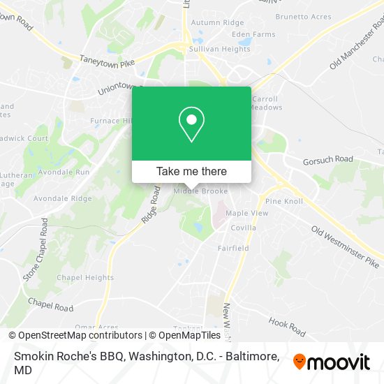 Mapa de Smokin Roche's BBQ