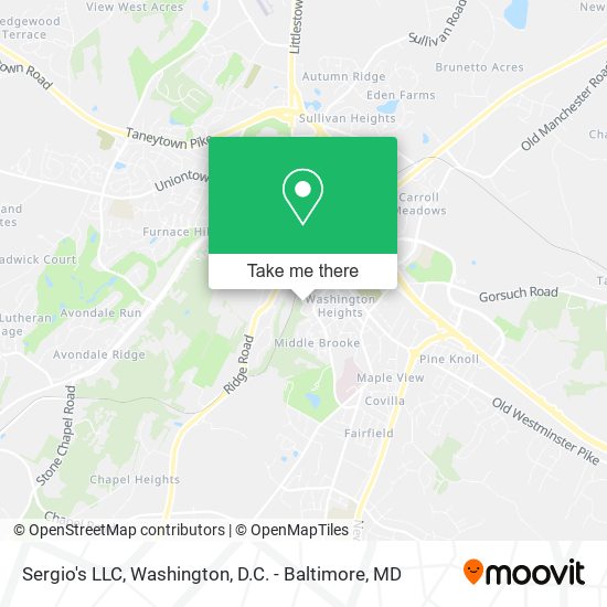 Sergio's LLC map