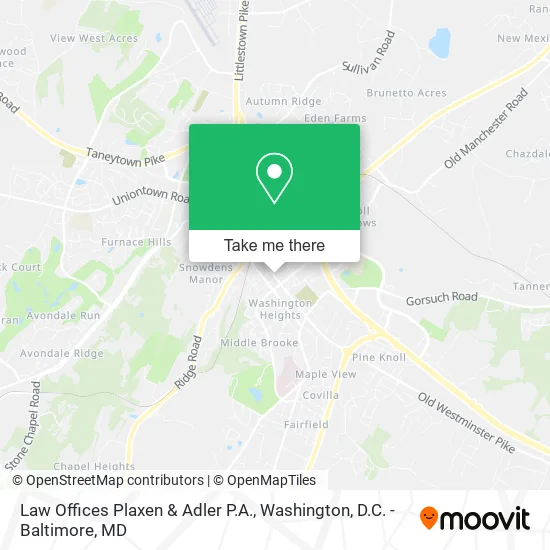 Mapa de Law Offices Plaxen & Adler P.A.