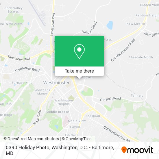 Mapa de 0390 Holiday Photo