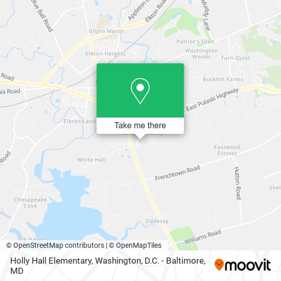 Holly Hall Elementary map