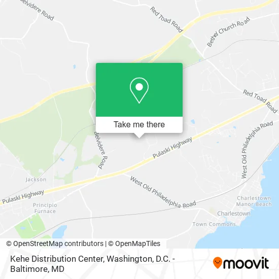 Kehe Distribution Center map