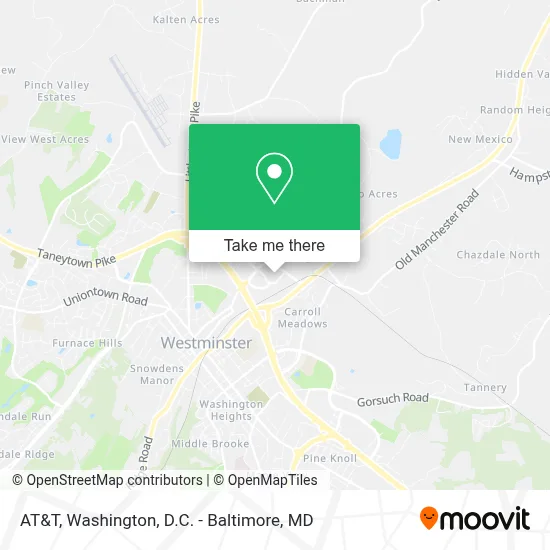 AT&T map