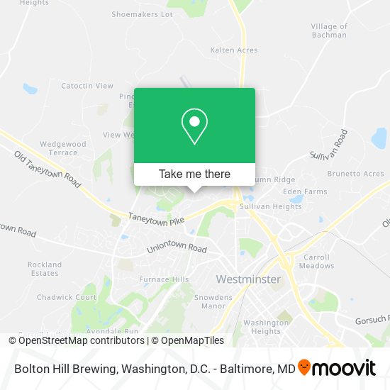 Mapa de Bolton Hill Brewing