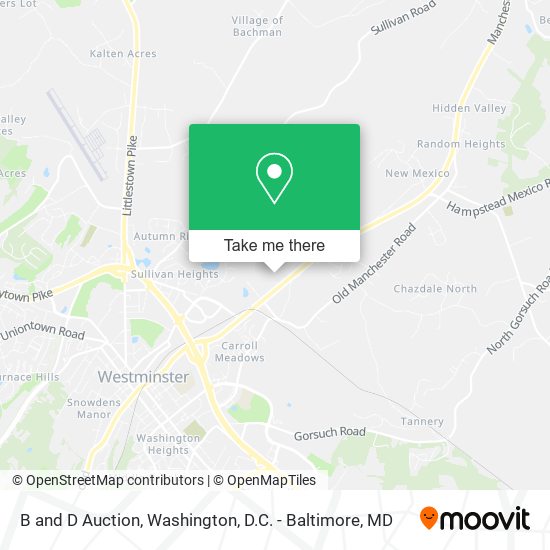 Mapa de B and D Auction