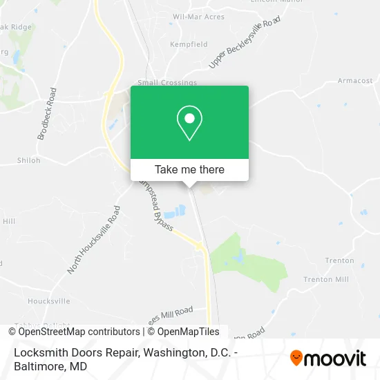 Locksmith Doors Repair map