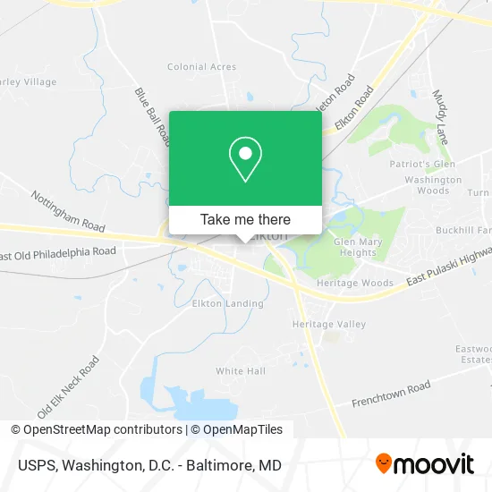 USPS map