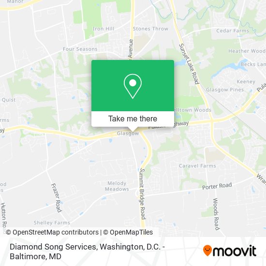 Diamond Song Services map