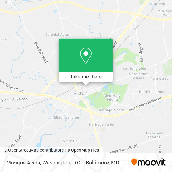 Mosque Aisha map