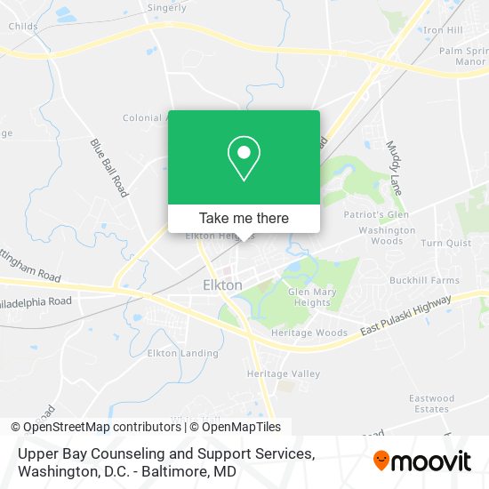 Mapa de Upper Bay Counseling and Support Services