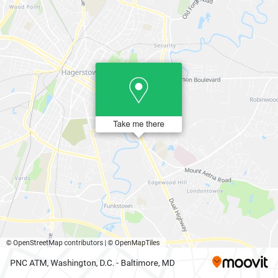 PNC ATM map