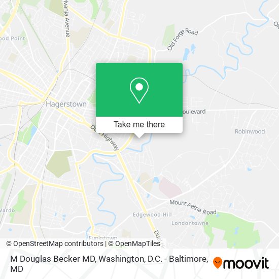 Mapa de M Douglas Becker MD