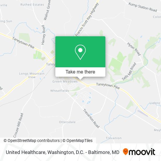 United Healthcare map