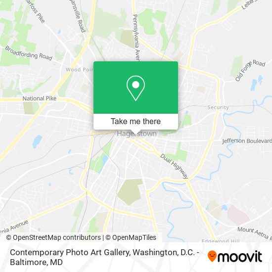 Contemporary Photo Art Gallery map
