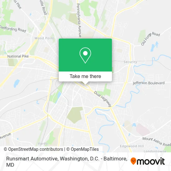Runsmart Automotive map