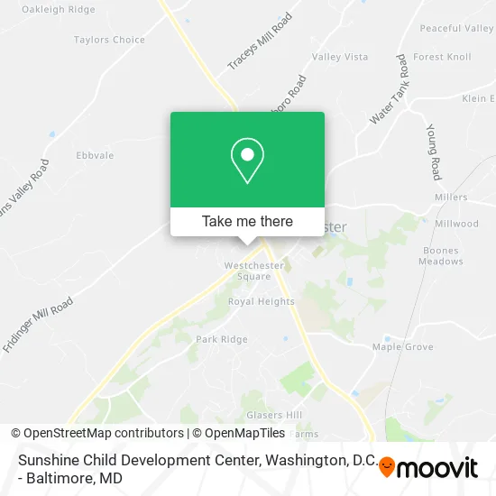 Sunshine Child Development Center map