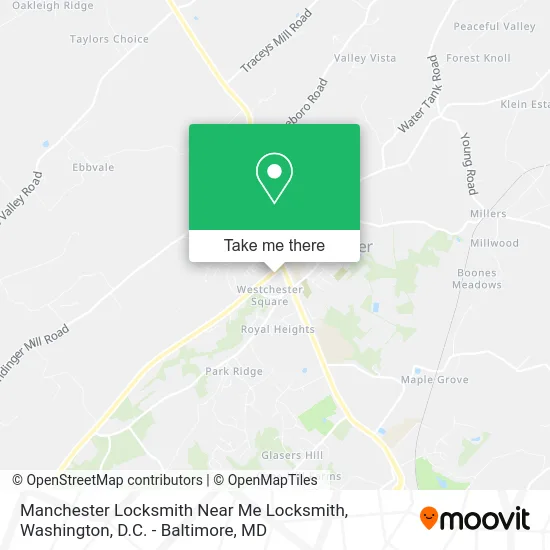 Manchester Locksmith Near Me Locksmith map