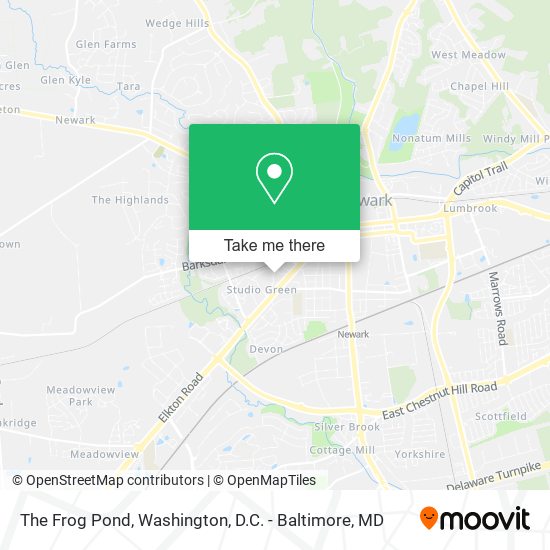 The Frog Pond map