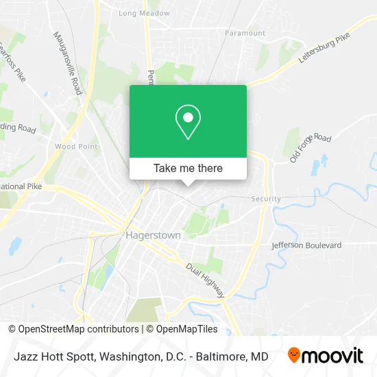 Jazz Hott Spott map