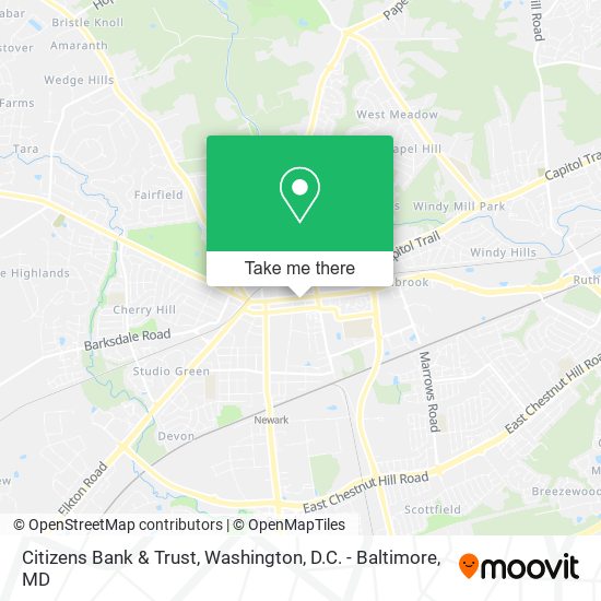 Citizens Bank & Trust map