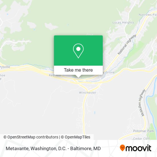 Metavante map