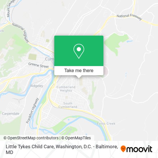 Mapa de Little Tykes Child Care