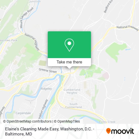 Mapa de Elaine's Cleaning Made Easy